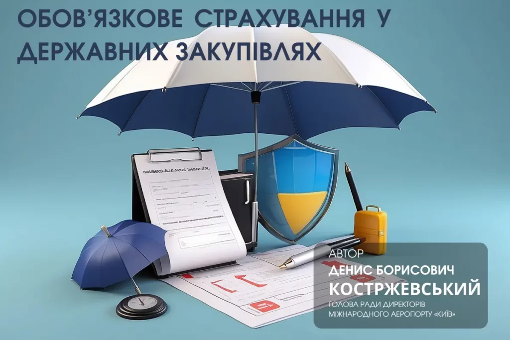 Денис Костржевський аеропорт Київ Обов’язкове страхування у державних закупівлях Київ без корупції